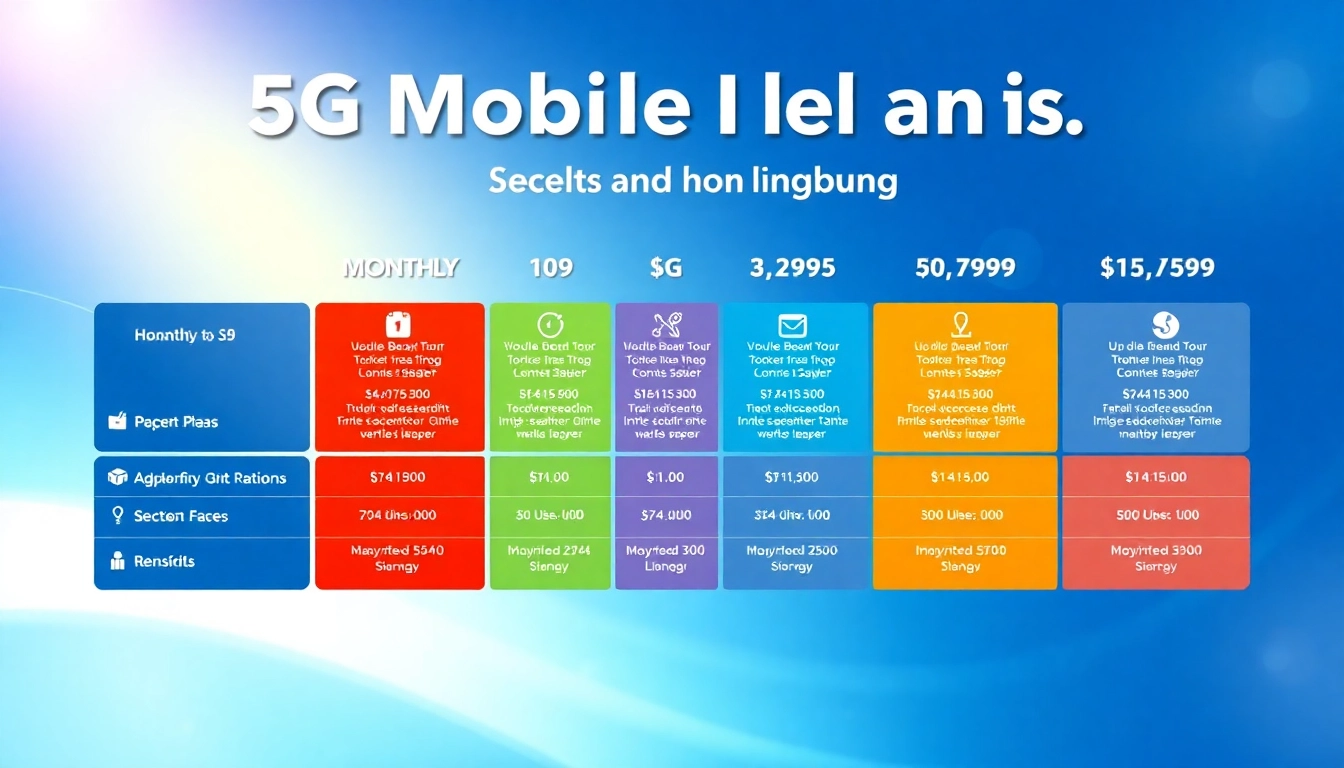 2025年香港5G計劃比較:選擇最適合的方案