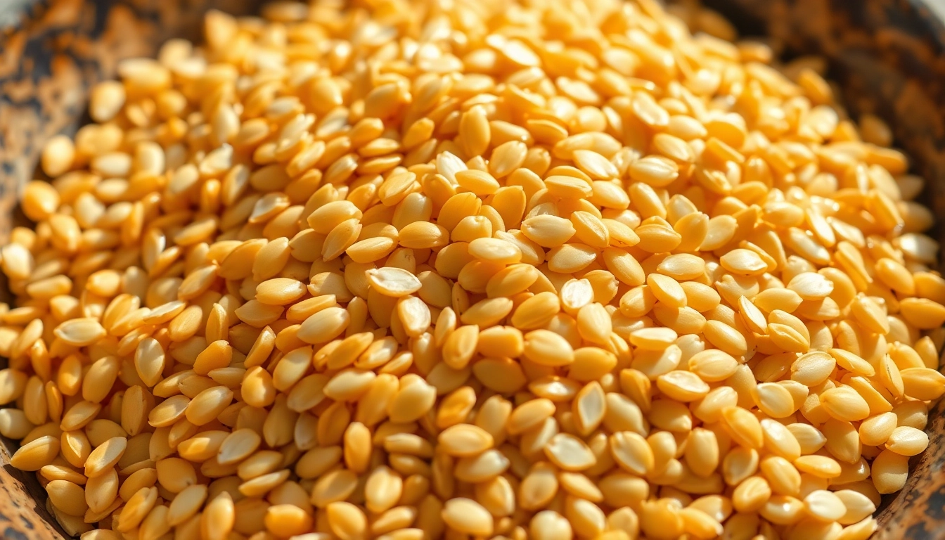 Premium Hulled Sesame Seed: Quality Verified for Culinary and Health Benefits